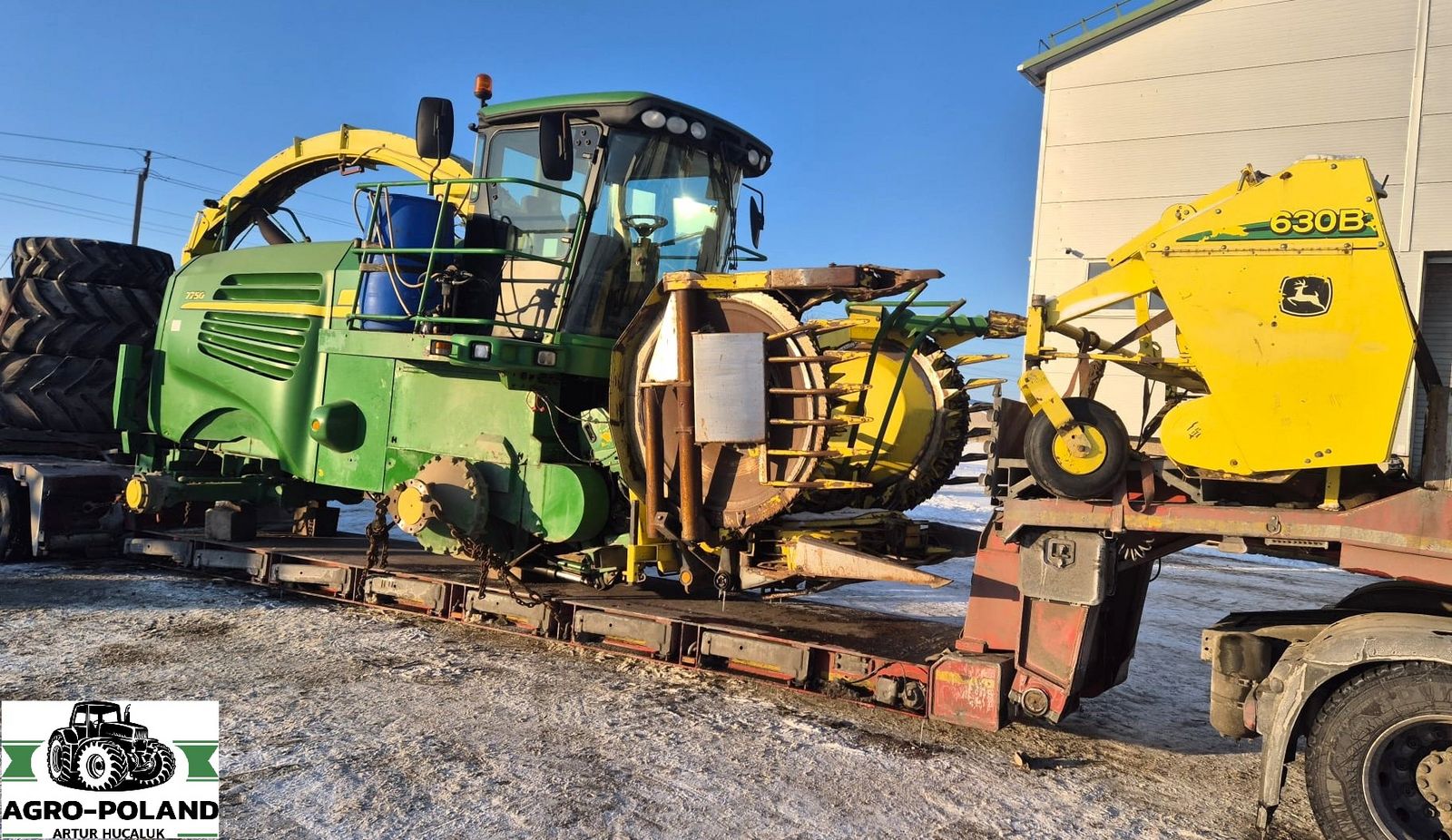 John Deere 7250 - 2008 - Kemper 445 - Pickup 630B 3