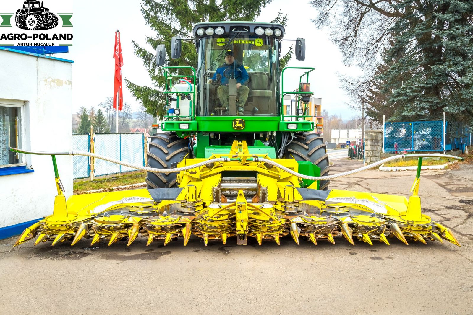 John Deere 7480 - ProDrive - 4x4 - 2014 - Kemper 360 plus - 3