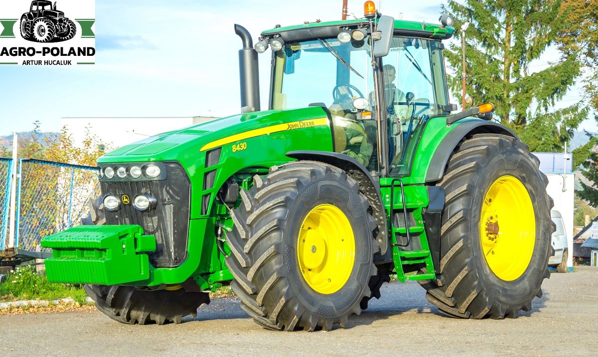John Deere 8430 - 2008 ROK - 50 km/h 11.206 h 3