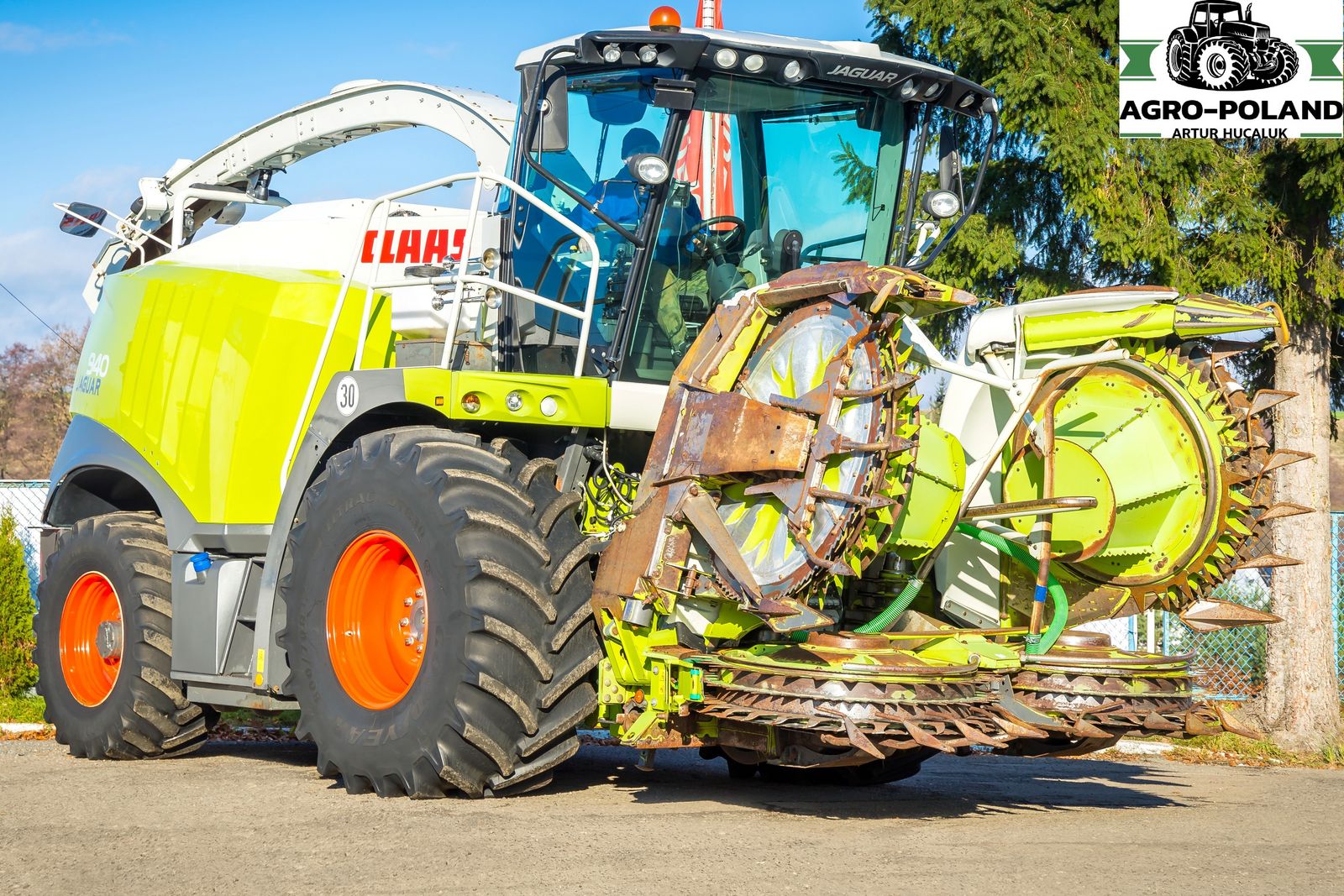 Claas JAGUAR 940 - 2014 - 4X4 + ORBIS 600 + PU 300 2