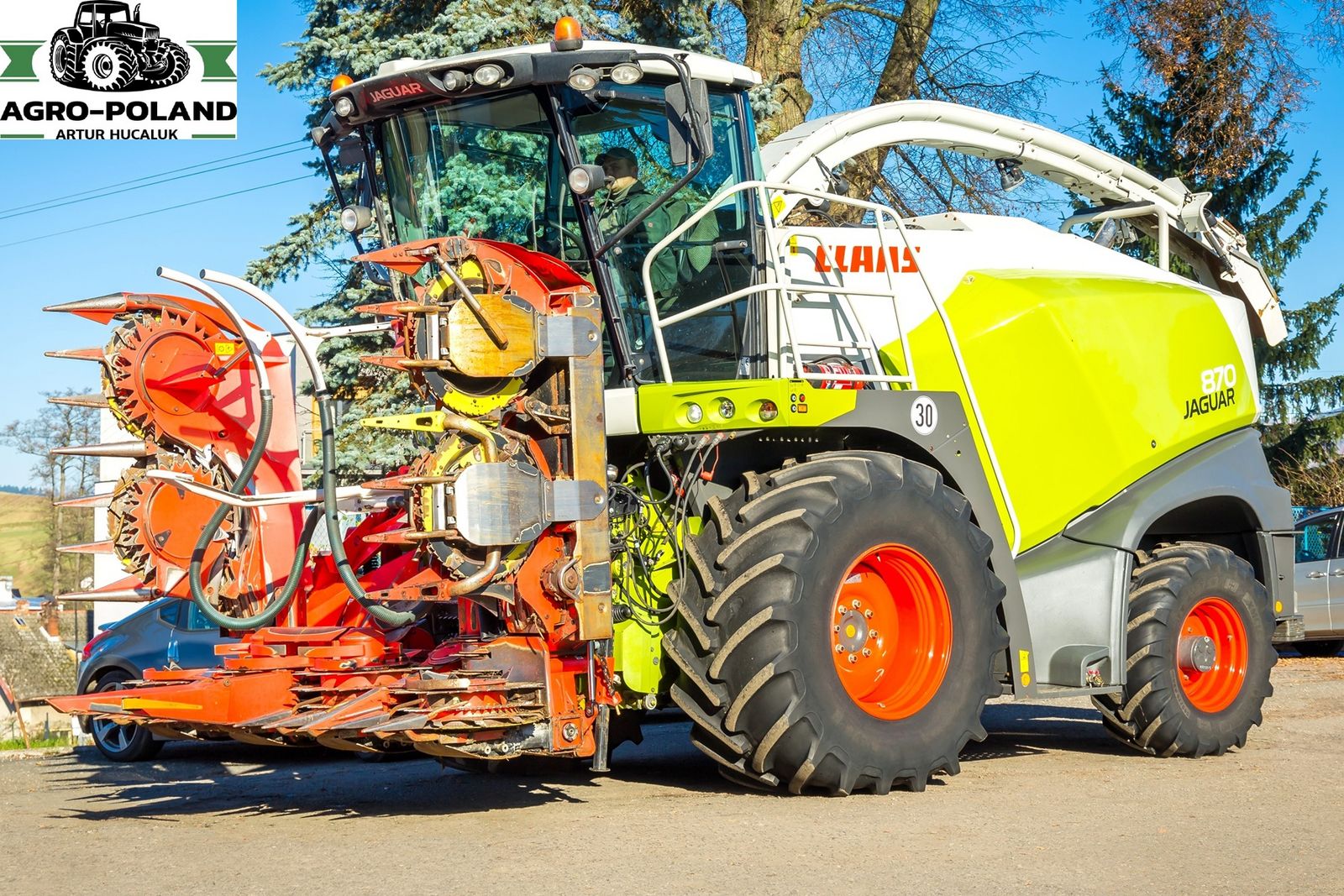 Claas JAGUAR 870 - 2015 - 4x4 - AUTOMATISCHES FÜLLEN - 2