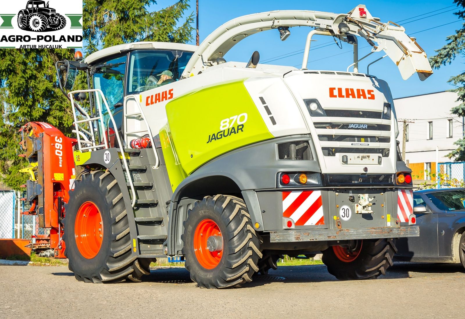 Claas JAGUAR 870 - 2015 - 4x4 - AUTOMATISCHES FÜLLEN - 3