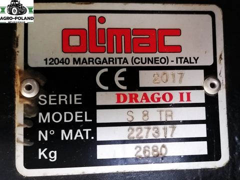 Olimac Maispflücker OLIMAC DRAGO 2 - S 8 TR - 8X70 - 20