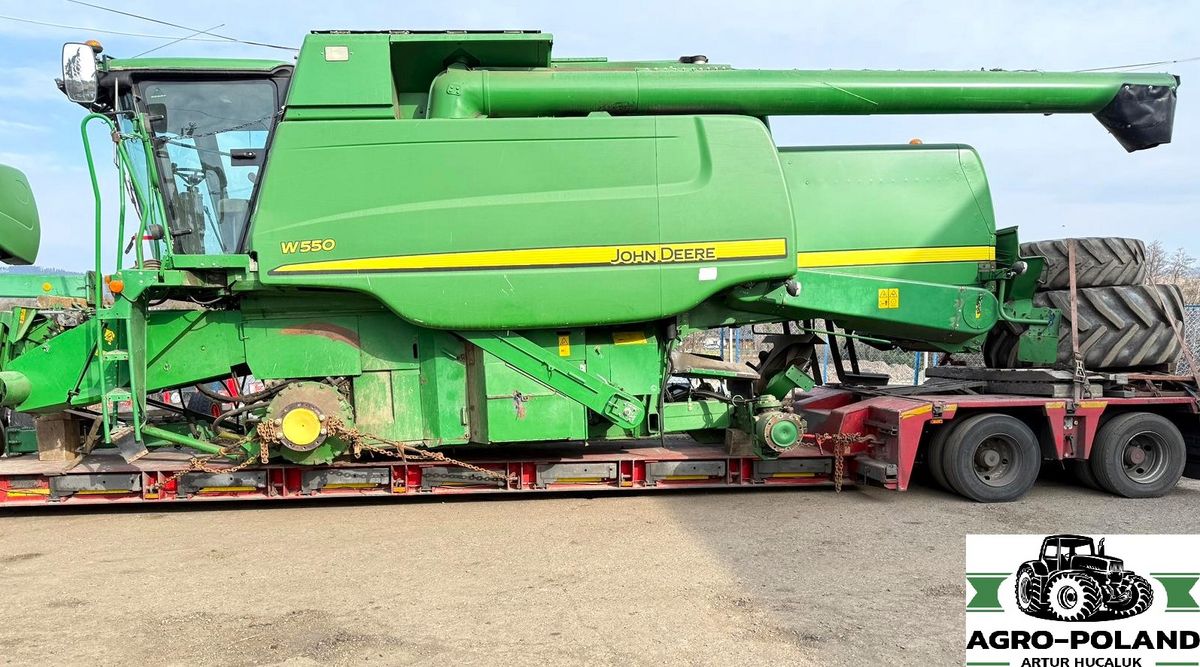 John Deere W 550 - 4X4 - 2008 BJ - 3602 H - 6.1 M 2