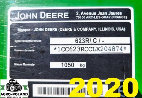 John Deere  6110 M POWERQUAD - 3569 Std -2016 BJ+FRONTLADER