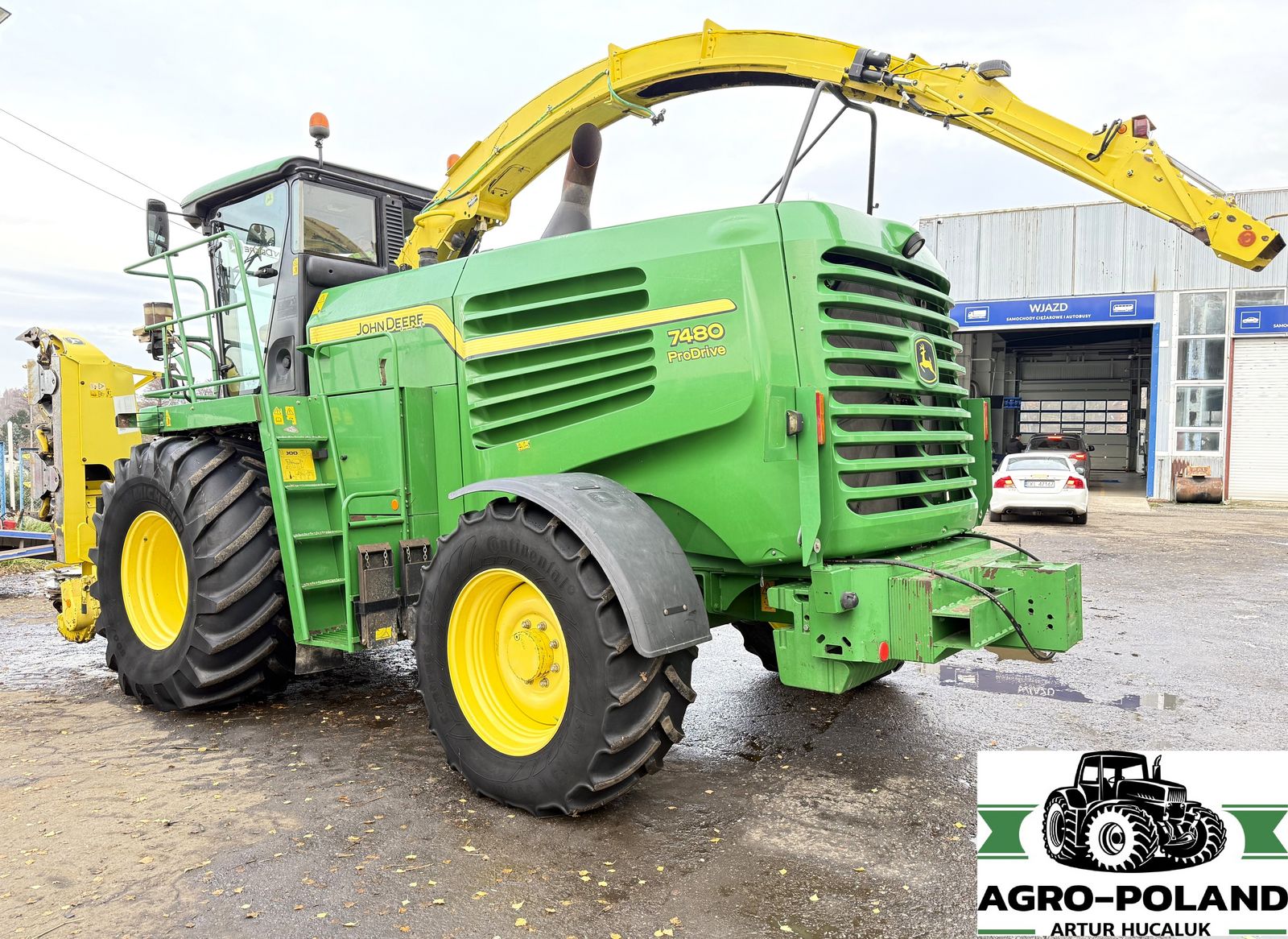 John Deere 7480 - ProDrive - 4x4 - 2014 - Kemper 360 plus - 3