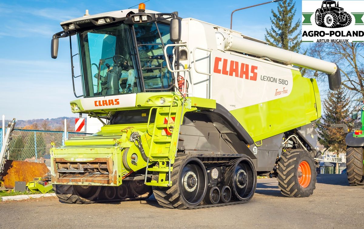 Claas LEXION 580 TT - 3326 h - 2008  - QUANTIMETER + V 2