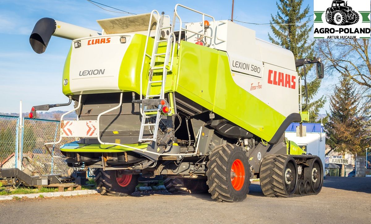Claas LEXION 580 TT - 3326 h - 2008  - QUANTIMETER + V 3