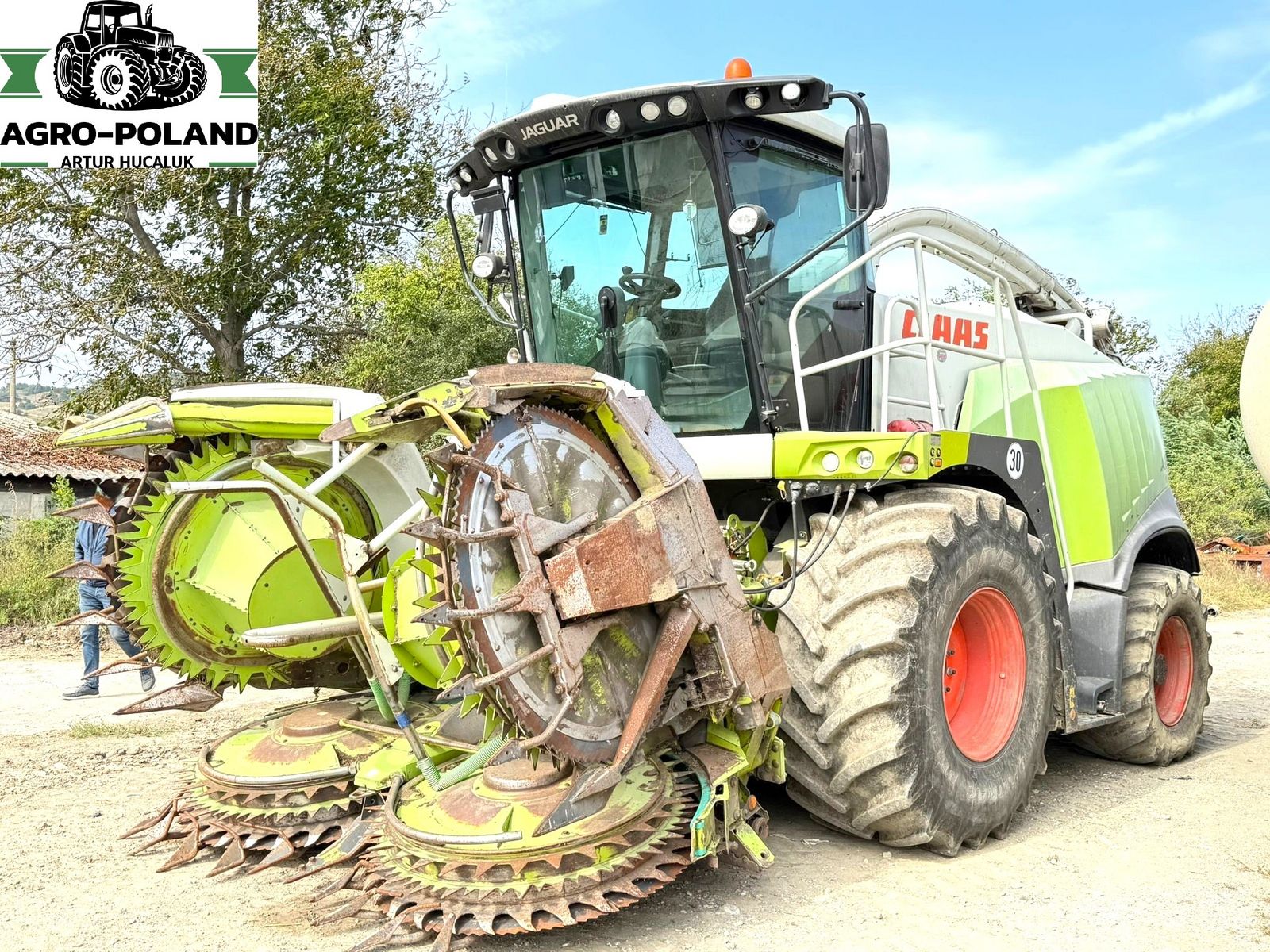 Claas JAGUAR 940 - 2014 - 4X4 + ORBIS 600 + PU 300 1