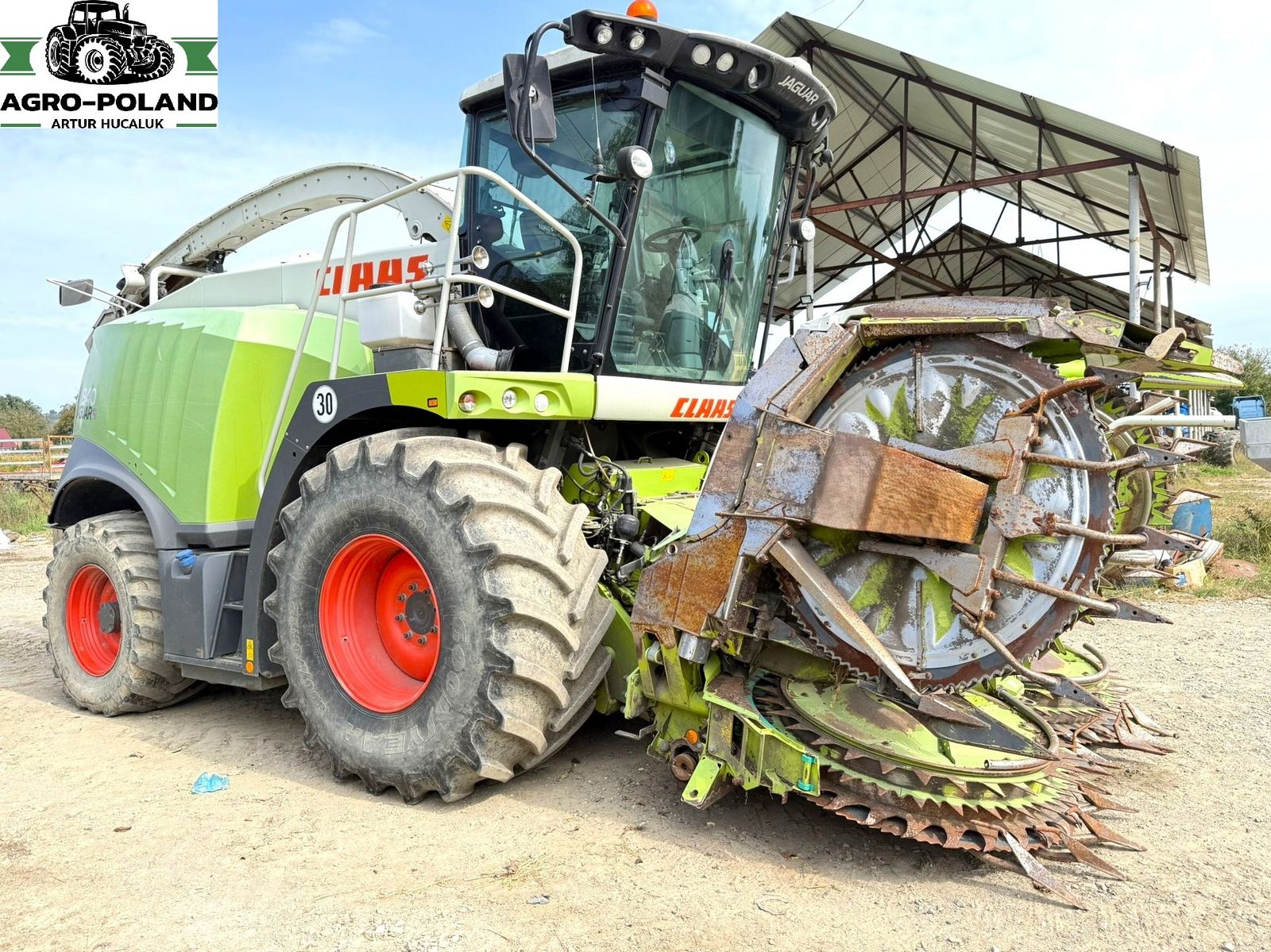 Claas JAGUAR 940 - 2014 - 4X4 + ORBIS 600 + PU 300 3