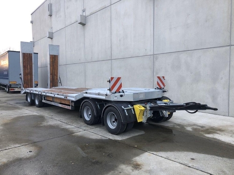 Möslein T 4 VB H1 neuer 4 Achs Tieflader hydraulischen R 1