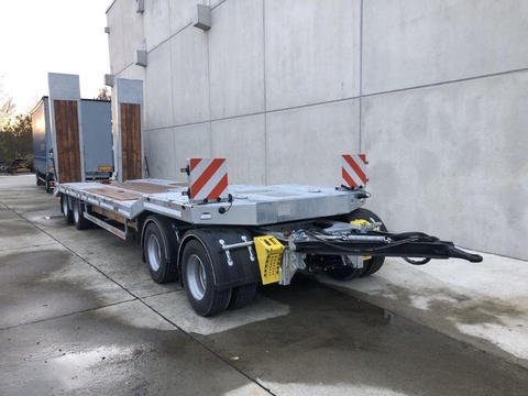 Möslein T 4 VB H1 neuer 4 Achs Tieflader hydraulischen R 2