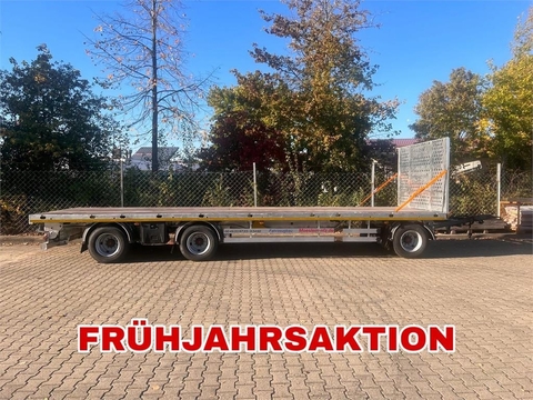 Möslein T 3 Plato 10,5 m 3 Achs Jumbo- Plato- Anhänger 1