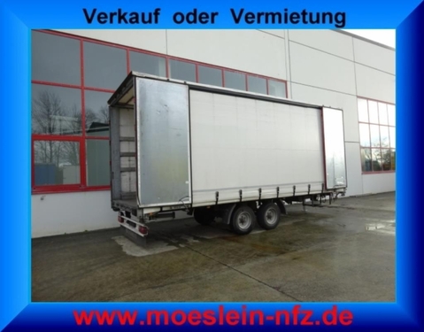 Möslein TP 11 Schwebheim Tandem- Schiebeplanenanhänger z