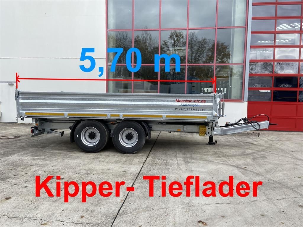 TTD 14 5,70 m 14 t Tandem- Kipper Tieflader 5,70 1
