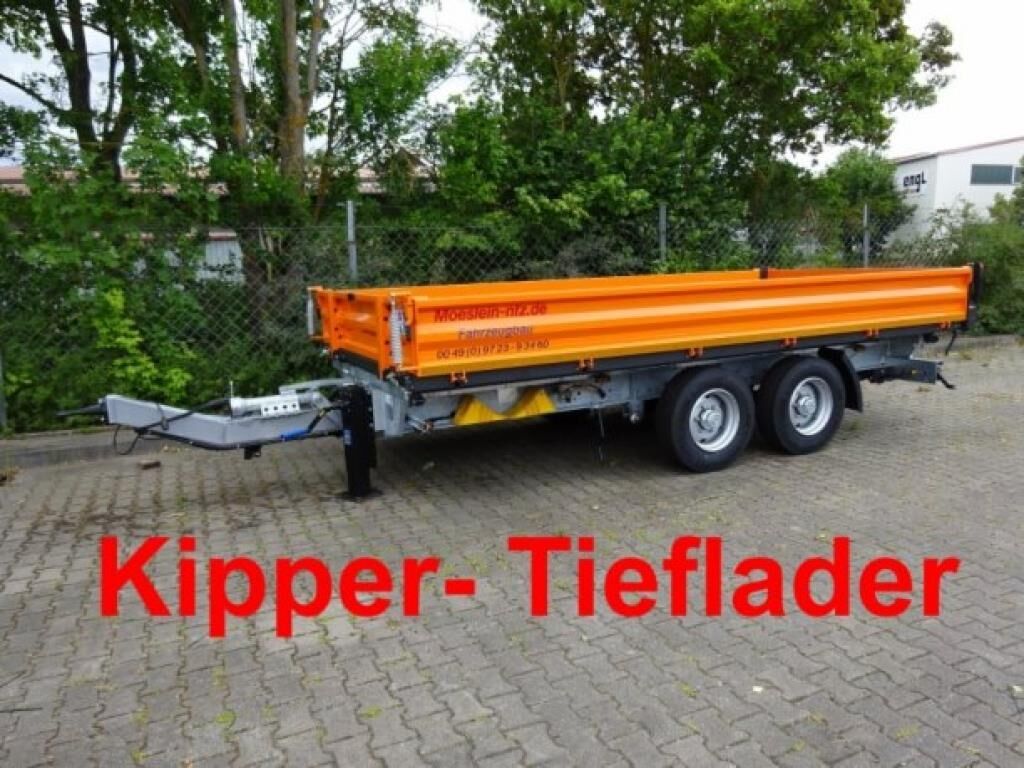 TTD 13 Orange 13 t Tandem 3- Seitenkipper Tiefla 2