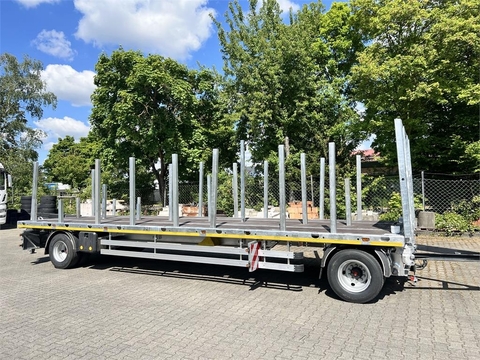 Möslein T 2 Plato 7,60 m 2 Achs Jumbo- Plato- Anhänger