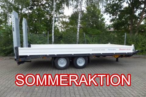 Möslein TTT 11-6,2 BR Weiß Tandemtieflader mit breiten R
