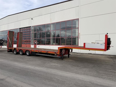 Sonstige LB3E 3 Achs Satteltieflader, komplett überfahrba