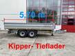 Sonstige TTD 14 5,70 m 14 t Tandem- Kipper Tieflader 5,70