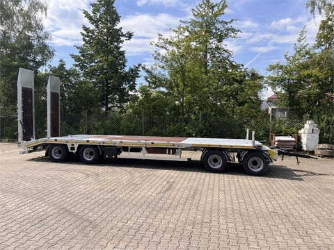 Möslein T4 VB H1 gerade neuer 4 Achs Tieflader gerade La