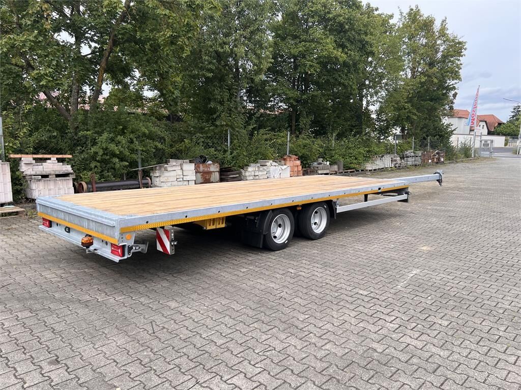 Möslein THT 11 G Ausziehbar 11,9 t Tandemanhänger- Tiefl 3