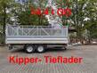 Sonstige TTD 14 5,70 m 14 t Tandem- Kipper Tieflader 5,70