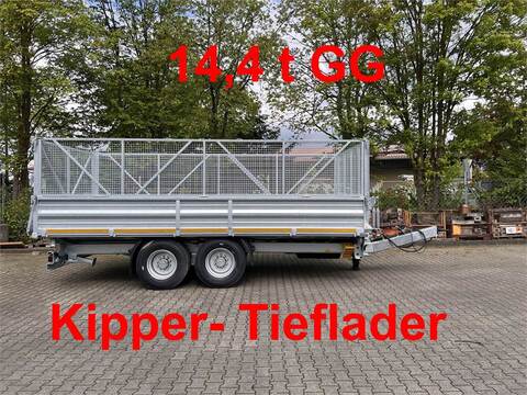 Sonstige TTD 14 5,70 m 14 t Tandem- Kipper Tieflader 5,70