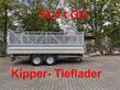 Sonstige TTD 14 5,70 m 14 t Tandem- Kipper Tieflader 5,70