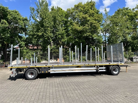 Möslein T 2 Plato 7,60 m 2 Achs Jumbo- Plato- Anhänger