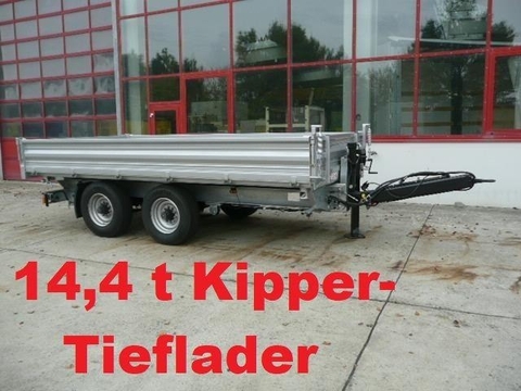 Sonstige TTD 14 285 neuer 14,4 t Tandemkipper Tieflader
