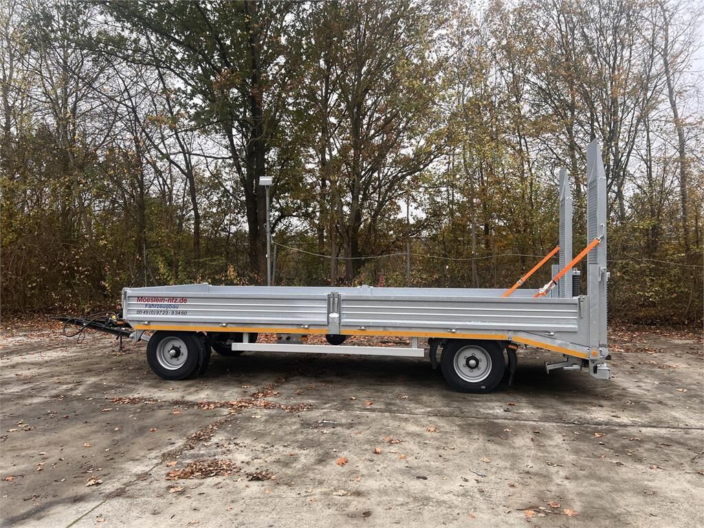 Möslein T 2 GG10,9 Neuer 2 Achs Tieflader- Anhänger 3