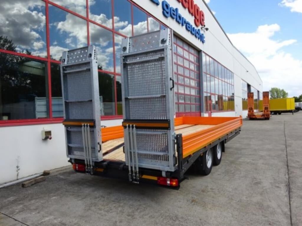 Möslein TTT 11-6,2 BR Orange Tandemtieflader mit breiten 2