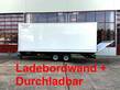 Möslein TK0105D-L Weiß Tandem Koffer, Ladebordwand 1,5 t 