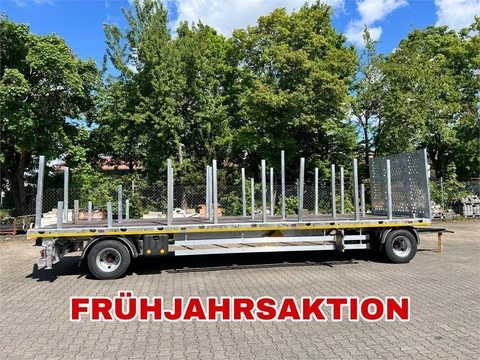 Möslein T 2 Plato 7,60 m 2 Achs Jumbo- Plato- Anhänger M