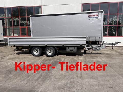 Sonstige TK Tandemkipper- Tieflader, 5.53 m LadeflächeWen