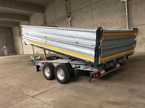 TTD11- BA Verzinkt neuer Tandem Kipper Tieflader 2