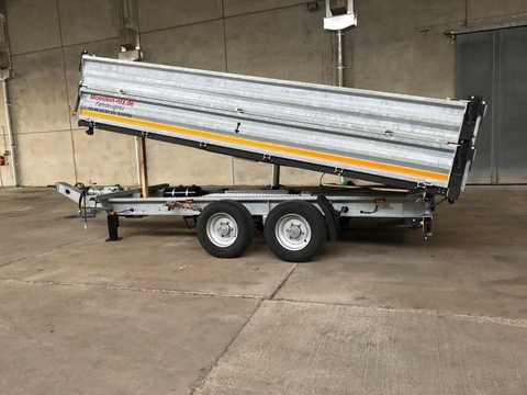 TTD11- BA Verzinkt neuer Tandem Kipper Tieflader 3