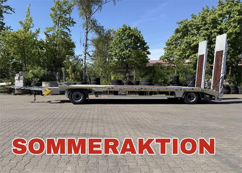 Möslein T2 Plato 8,20 2 Achs Tieflader mit gerader Ladef