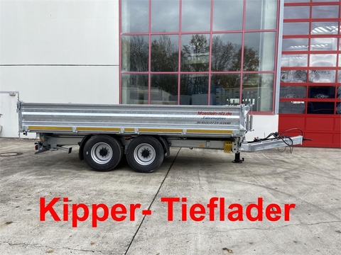Sonstige TTD 14 Schwebheim 14,4 t Tandemkipper Tieflader