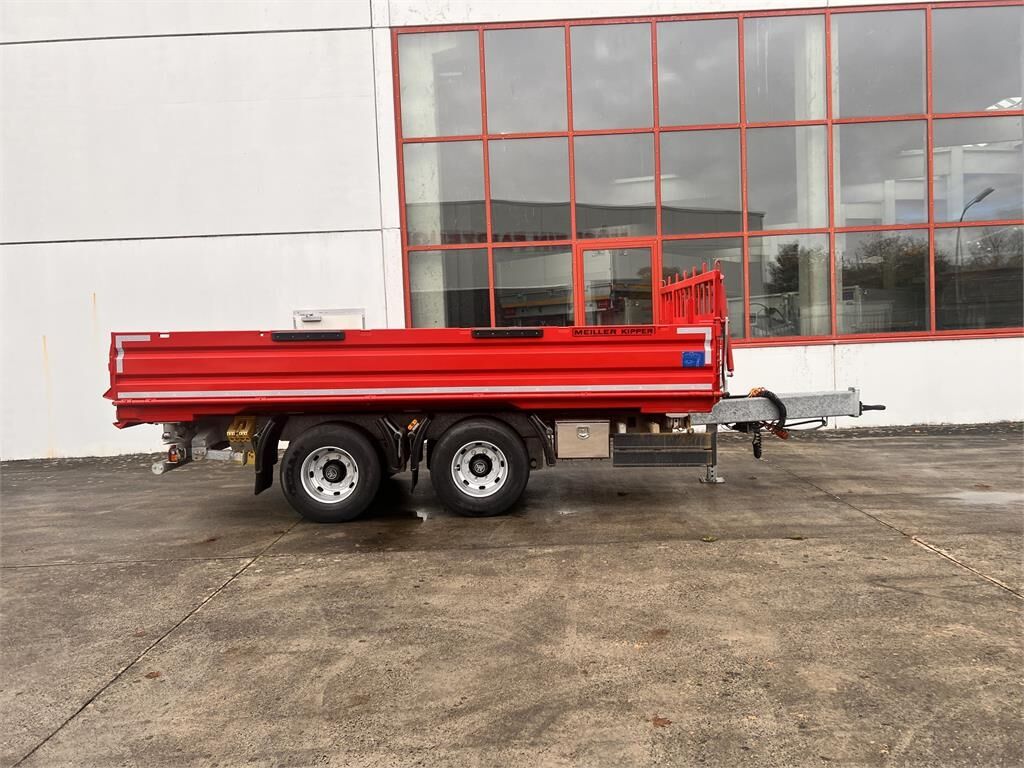 Meiller MZDAL 18 t Tandemkipper Tieflader hydraulischer  2