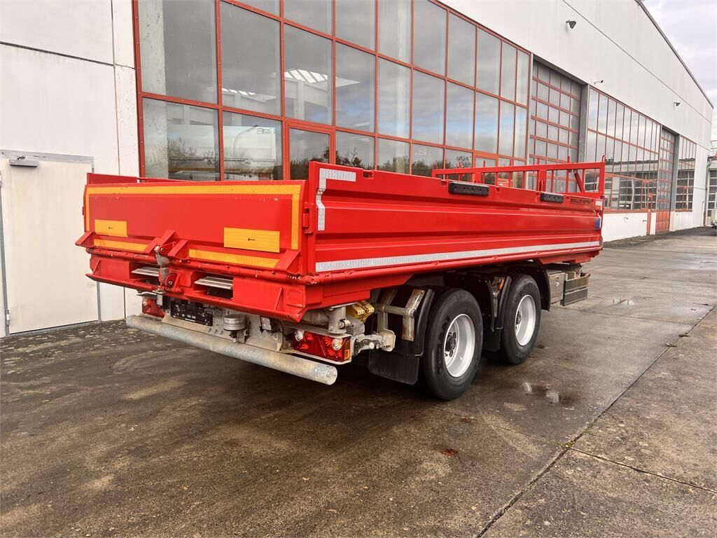 Meiller MZDAL 18 t Tandemkipper Tieflader Schotter- Klap 1