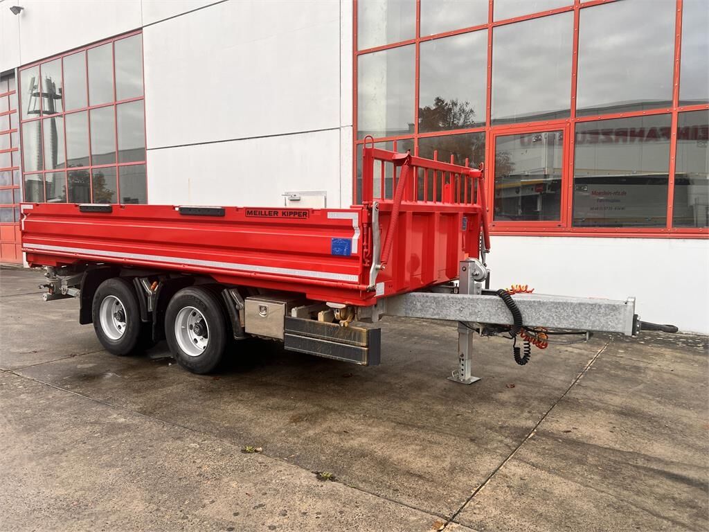 Meiller MZDAL 18 t Tandemkipper Tieflader Schotter- Klap 3