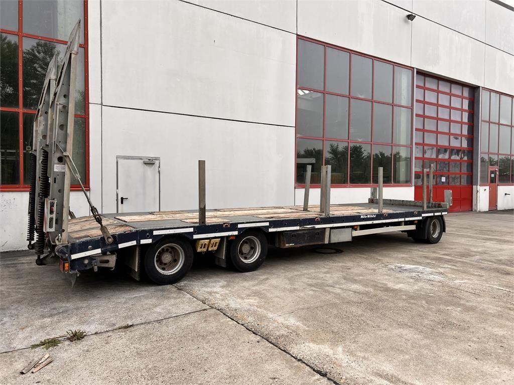 Schwarzmüller Mitteltal D3 3 Achs Tieflader 9 m, Verzinkt, Wen 3