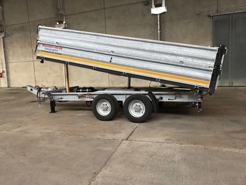 TTD13- BA Verzinkt 13 t Tandem Kipper Tiefladerm 3