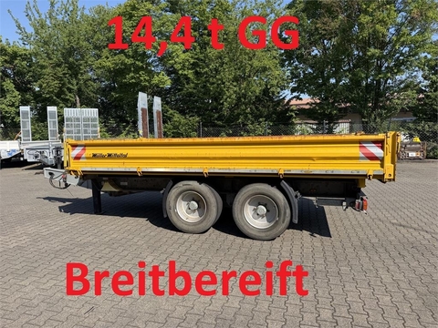 Müller Mitteltal TA-2 14,4 t Tandemkipper- Tieflader, B