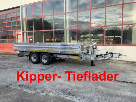 Sonstige TTD 11 Breite Reifen Kipper Tieflader, Breite Re