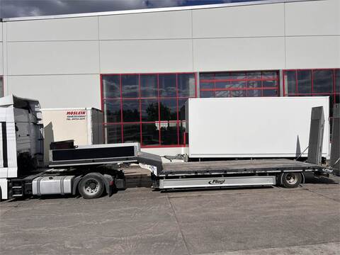 Fliegl SES210 1 Achs Satteltieflader