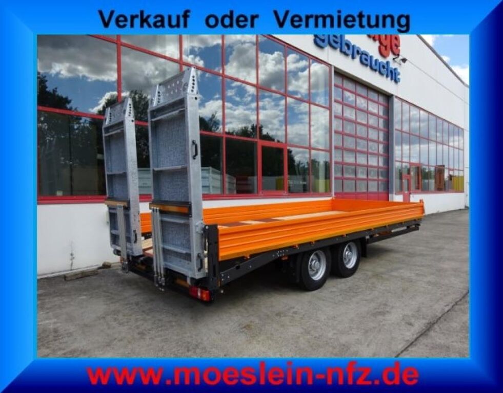 Möslein TTT 11-6,2 BR Orange Tandemtieflader mit breiten 1