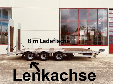 Möslein TT 31 31 t Tridem- Tieflader 3 Achs, 8 m Ladeflä